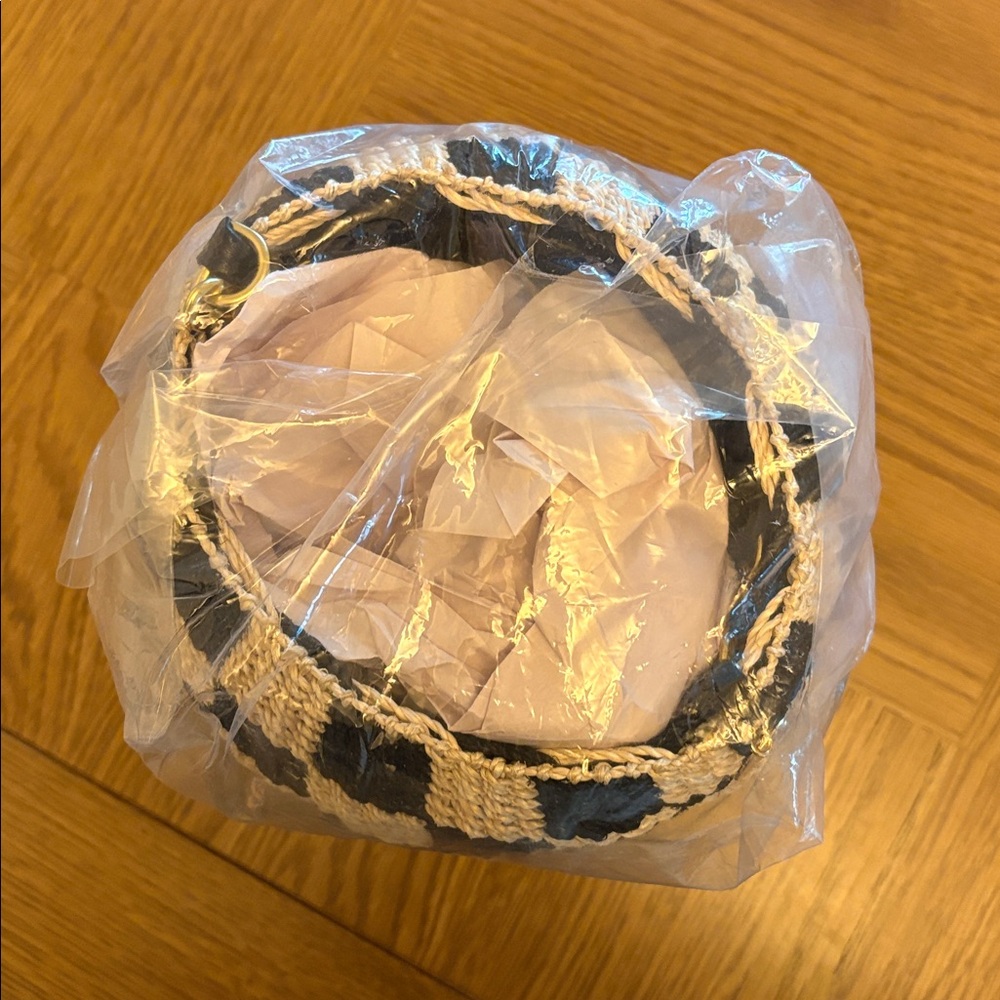 Clare V. Pot De Miel checkered bag NEW - Picture 8 of 15